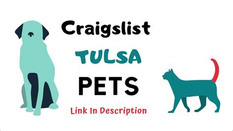 Find <strong>pet</strong>-friendly stops. . Craigslist tulsa pets